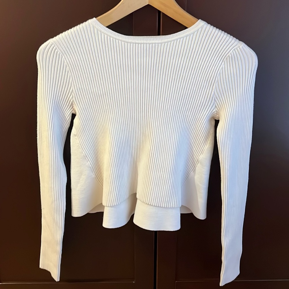 Club Monaco Peplum Sweater